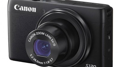 Canon PowerShot S120 正式開售，叫價 HK$3,680