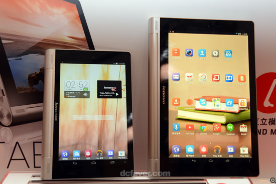 Lenovo Yoga Tablet 設 8 吋及 10 吋版本
