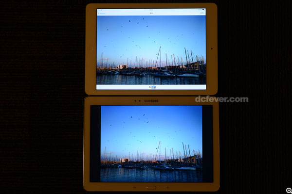 由於色彩濃烈 Galaxy Note 10.1 2014 觀看相片時的感覺較好