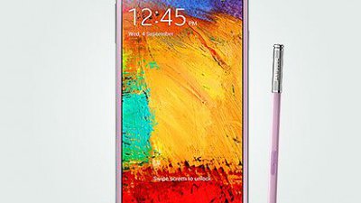 Samsung Galaxy Note 3 粉紅色登場