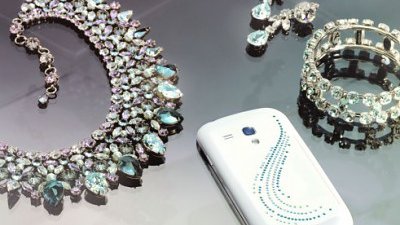 廉價奢華：Samsung Galaxy S3 mini Swarovski 水晶版
