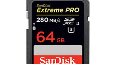 280MB/s 極速讀取︰Sandisk Extreme Pro UHS-II SD 卡登場