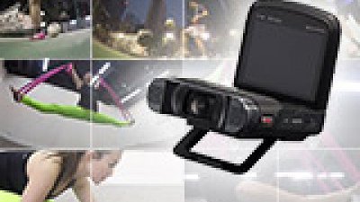 170 度超廣角 自拍運動片段 Canon LEGRIA mini X