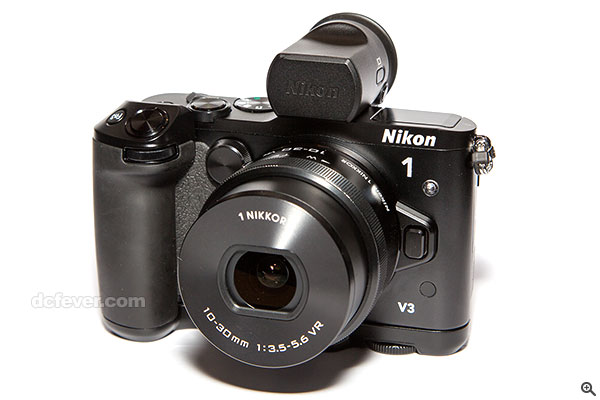 Nikon 為 V3 推出多不同的配件擴充性能。