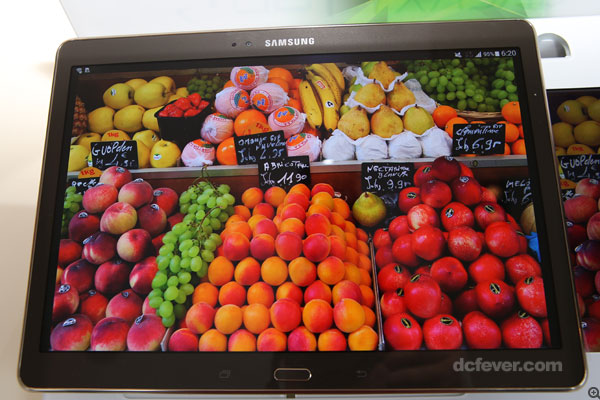 Samsung Galaxy Tab S 10.5 顯示效果