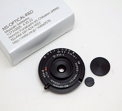 比鏡頭蓋更薄！ MS Optical 宮崎光學24mm f/4 Leica M-Mount 超級餅鏡