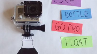 怕 Action Cam 石沈大海？教你最平 DIY 懸浮裝置大法 