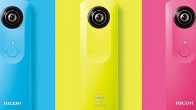 Ricoh THETA m15︰四色設計、追加拍片更好玩