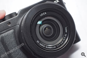 LX100 除了賣其 4/3” 感光元件外，另一重點是其全新設計的袖珍版大光圈鏡頭。