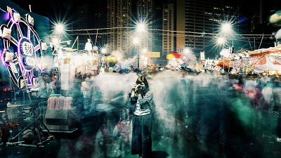 【Dorason專欄】行年宵－在人潮中長曝人潮