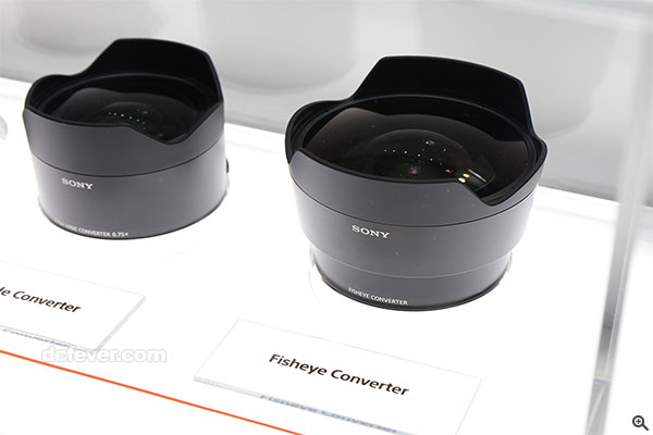 Sony 亦為 FE 28mm F2 提供廣角轉接鏡頭和魚眼轉接鏡頭。