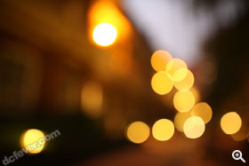 點狀光源散景測試︰f/1.4