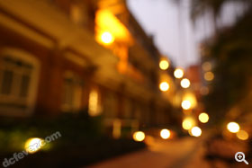 點狀光源散景測試︰f/4