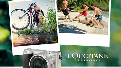 陽光活力男士揮手︰參加 L’OCCITANE 攝影比賽贏 Sony 無反！