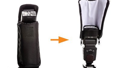 一物兩用 LumoPro LightSwitch 閃燈袋變身幫你打 Bounce