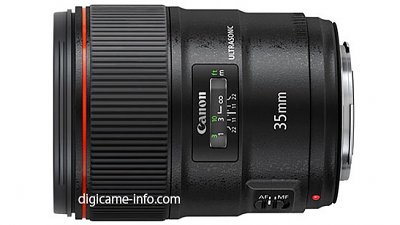 Canon EF 35mm f/1.4L II 真身初見！規格流出
