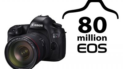 Canon EOS 系統相機產量突破 8000 萬！