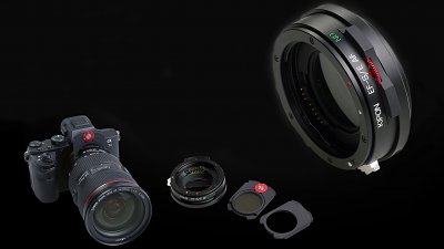 除了 AF、還可插入 ND！Kipon 推出 Canon EF－Sony E 轉接環