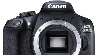 Canon EOS 1300D 實機照及規格流出！