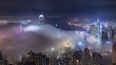 【Fever Travel】全球最美夜景 – 維港琉璃雲夜景 Timelapse