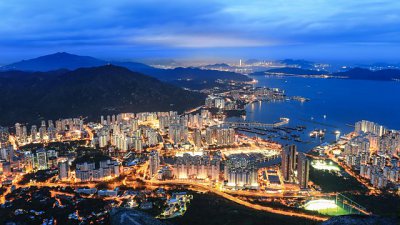 【攝影好去處】屯兵之門的頂點 - 青山夜景