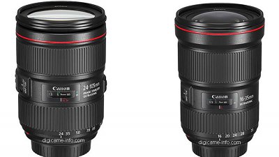 Canon EF 24-105mm f/4L II 與 EF 16-35mm f/2.8L III 實鏡照率先睇！
