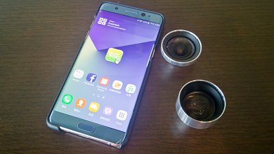 Samsung Galaxy Note 7 外接鏡頭質素測試