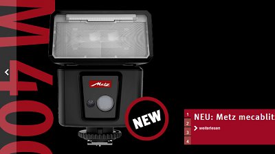 外表的骰，輸出強大：Metz 推出 M400 閃光燈！