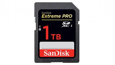 容量比得上硬碟！SanDisk 發表 1TB SDXC 記憶卡