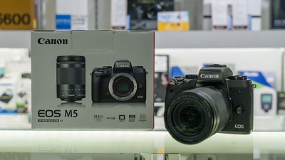 本週器材精選速遞：Canon EOS M5 天涯鏡套裝開賣