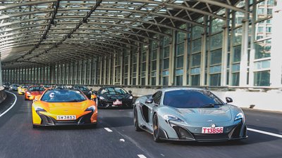 【超跑狂熱】McLaren Hong Kong 2017 新年巡遊
