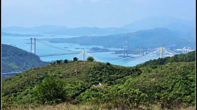【攝影好去處】荃灣下花山，看荃灣、葵涌、靑衣景色