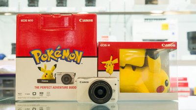 本週器材精選速遞：Canon EOS M10 限量版 Pokemon Boxset 成送禮首選！