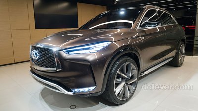 INFINITI QX50 概念車抵港，VC-Turbo 引擎集汽油引擎和柴油引擎優點於一身！