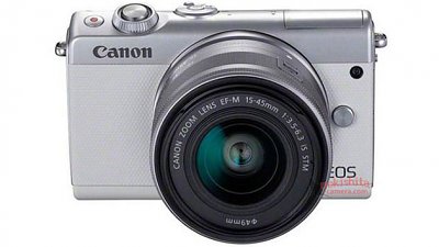 Canon M100 諜照流出、規格同時曝光