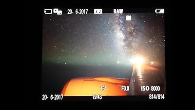 30,000 呎高空摘星無難度，攝影師教飛機影銀河方法
