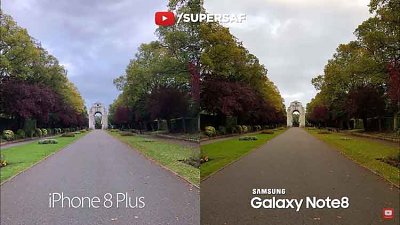 攝影師測試拍攝功能，iPhone 8 Plus 與 Samsung Note 8 邊部較好？