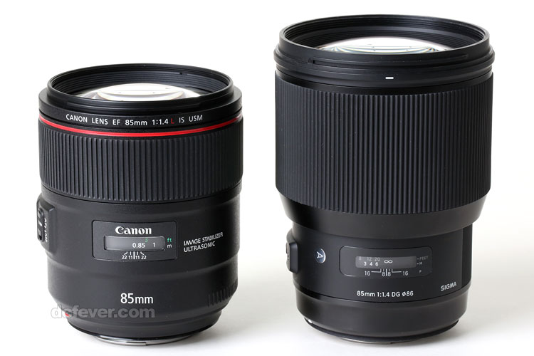 Canon vs Sigma：85mm f/1.4 人像鏡畫質小試- DCFever.com