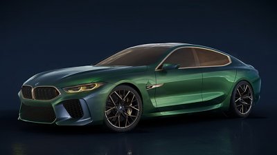 M 系掌門人登場：BMW M8 Gran Coupe Concept