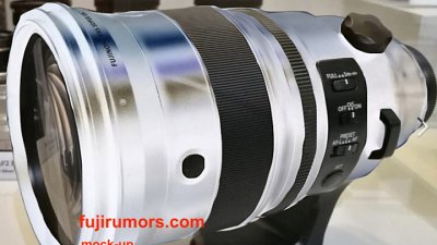 【效法 Canon？】Fujifilm XF200mm F2 OIS WR 傳改用白鏡身