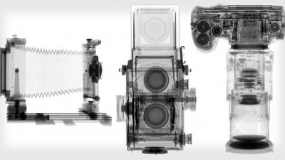 攝影師 Kent Krugh 利用 X 光紀錄，揭示相機在不同年代的演變