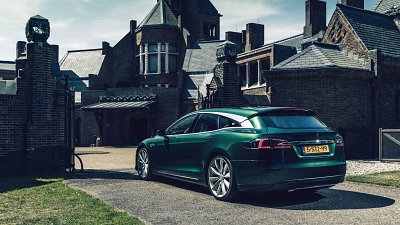 Tesla 終於有旅行車？Model S Shooting Brake 誕生