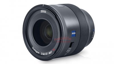 Sony 無反機又一利器：Zeiss Batis 40mm f/2 諜照流出