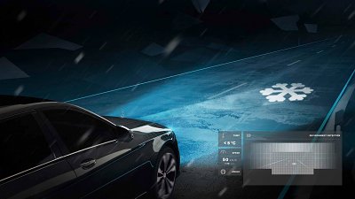 圖案投射路面？Mercedes-Benz 數碼頭燈面世！