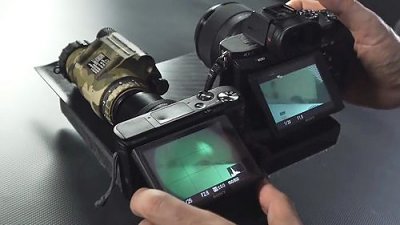 Sony A7S II 月下激鬥夜視鏡