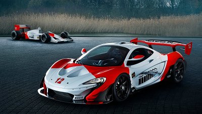 慢慢長路有架「萬X路」？McLaren P1 GTR Senna 經典紅白拉花再現！