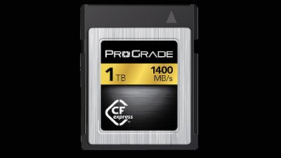 【容量速度兼備】ProGrade 推出 1TB、1400MB/s 的 CFexpress