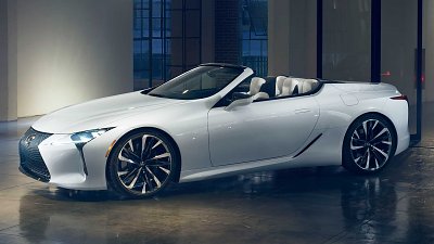 美艷不可方物：Lexus LC Convertible Concept