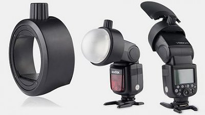 Godox S-R1 轉接器，磁力原理快速換配件
