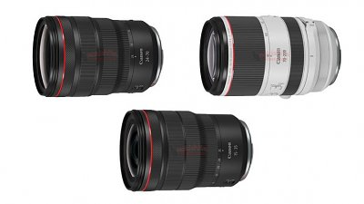 力谷 EOS R 無反系統！Canon RF 系列「大三元」一口氣鍊成！